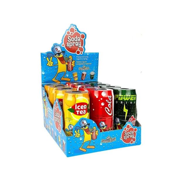 Funny candy soda spray (12x 16gr)