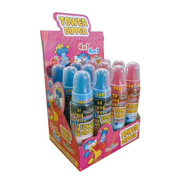 Funny candy tower dipper (12 stuks)
