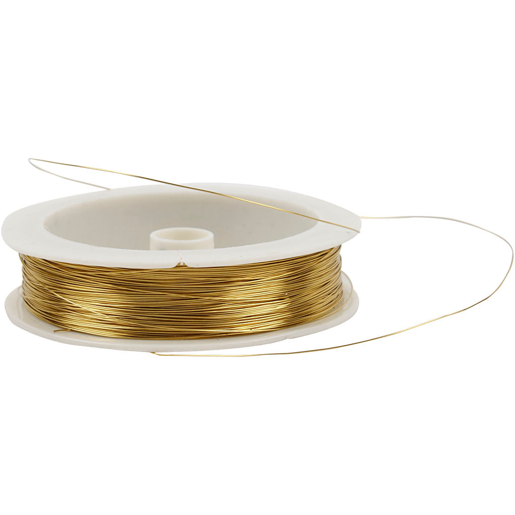 Creativ company cc brass wire, thickness 0,3 mm, 70 m 1 roll