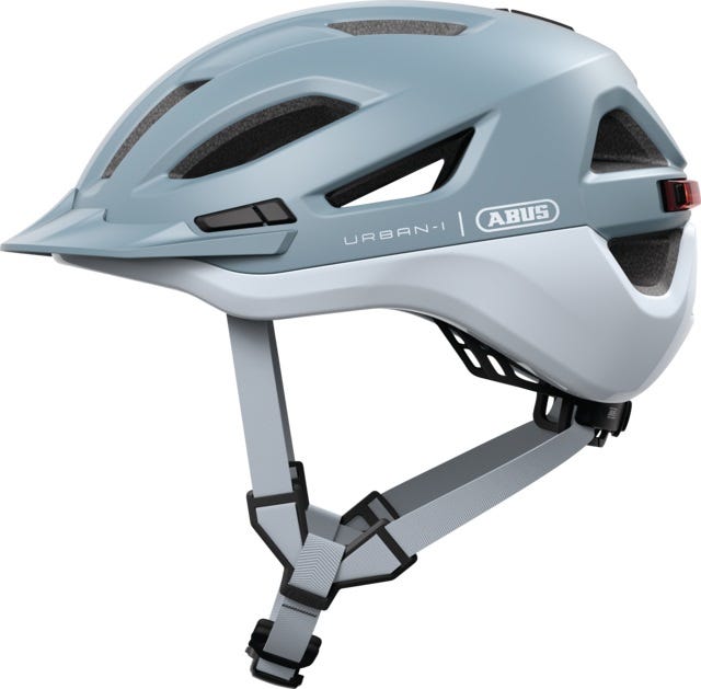 Abus fietshelm urban-i 4.0 ace glacier blue s - 51-55 cm - blauw - geschikt voor gebruik op elektrische fietsen - stadsfietsen - 260 g