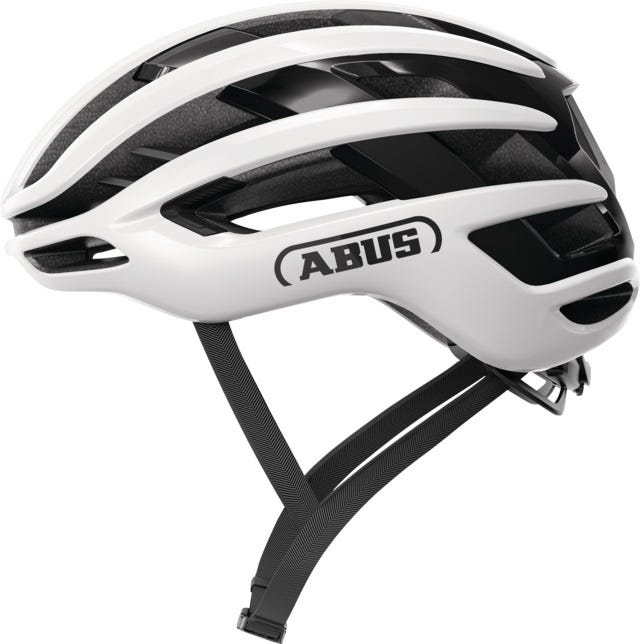 Abus Airbreaker 2.0 Helm, glänzend weiß, Größe S (51-55 cm)