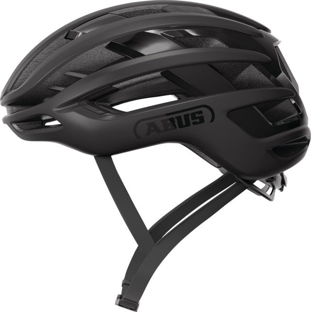 Abus Airbreaker 2.0 Helm, Samtschwarz, Größe S (51-55 cm)