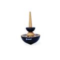 Houten tol geom zwart. 8 x 5 x 15 cm. 5+