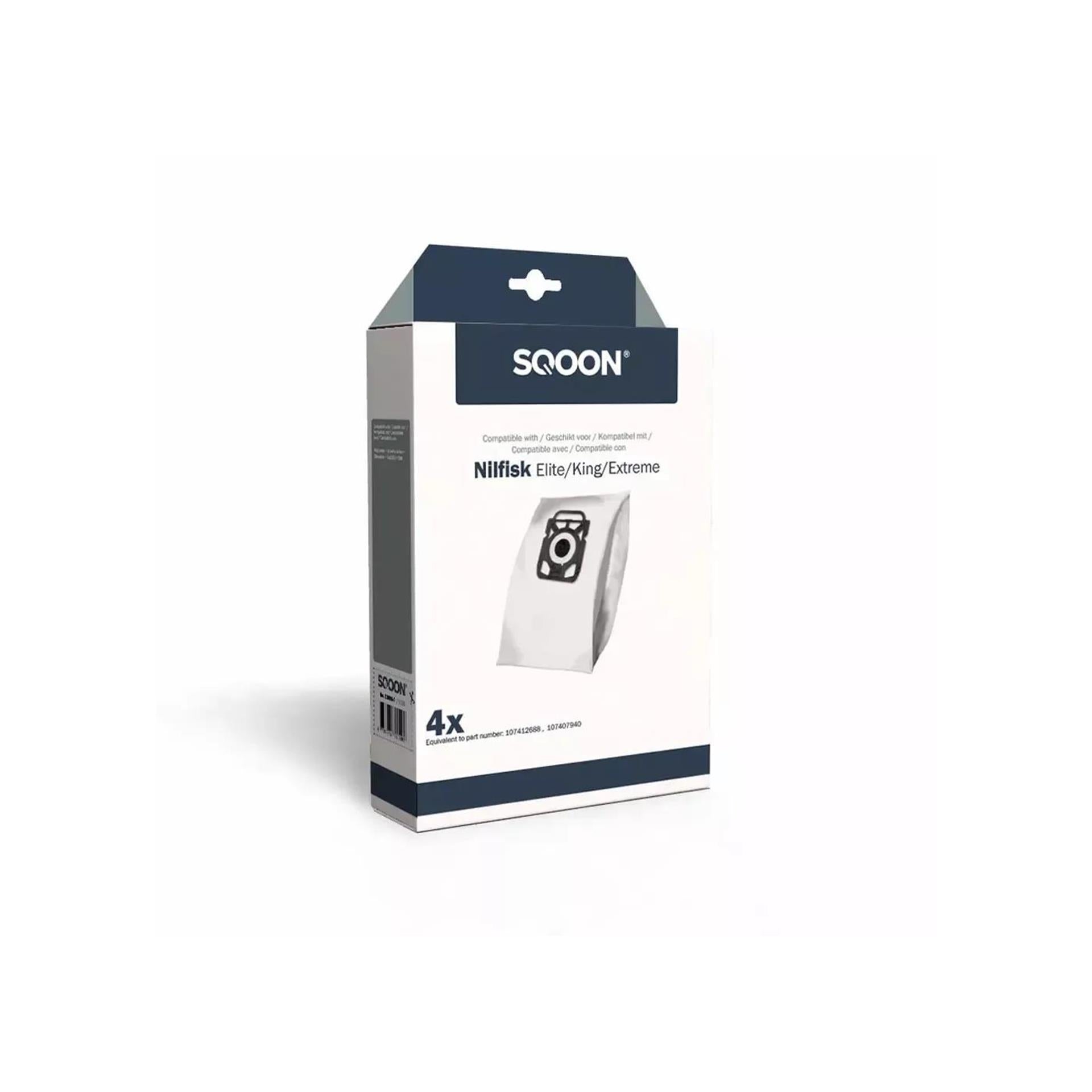 Sqoon stofzuigerzak nilfisk elite king extreme