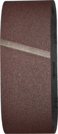 Wolfcraft - schuurbanden korrel 80 - 3 stuks - bandschuurmachine schuurpapier 76 x 457 mm - 1894000