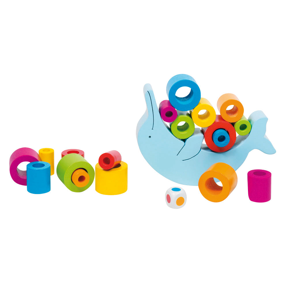 Goki Holz-Balancespiel – Delfin