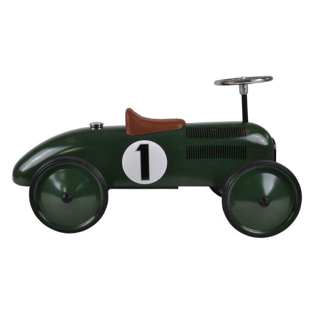 Goki Retro-Rennwagen grün