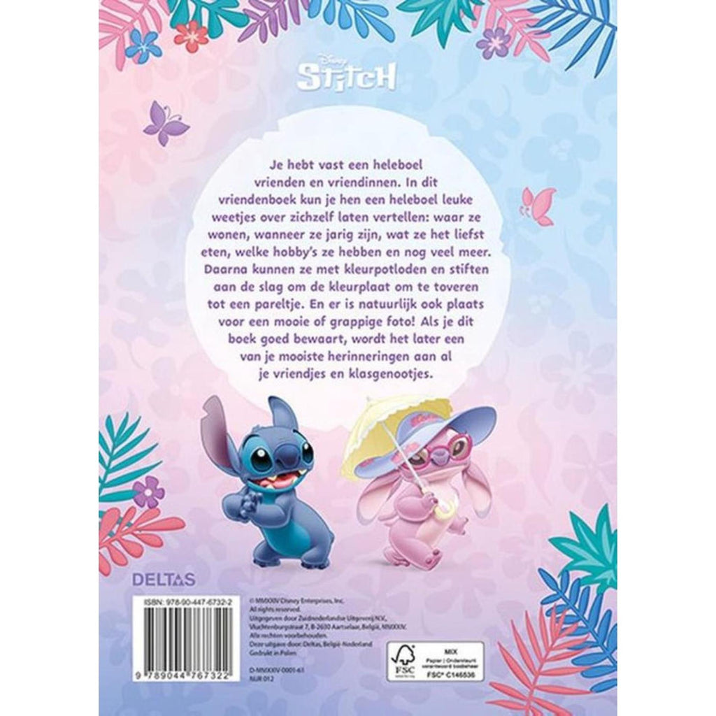 Deltas disney stitch vriendenboek - - hardcover