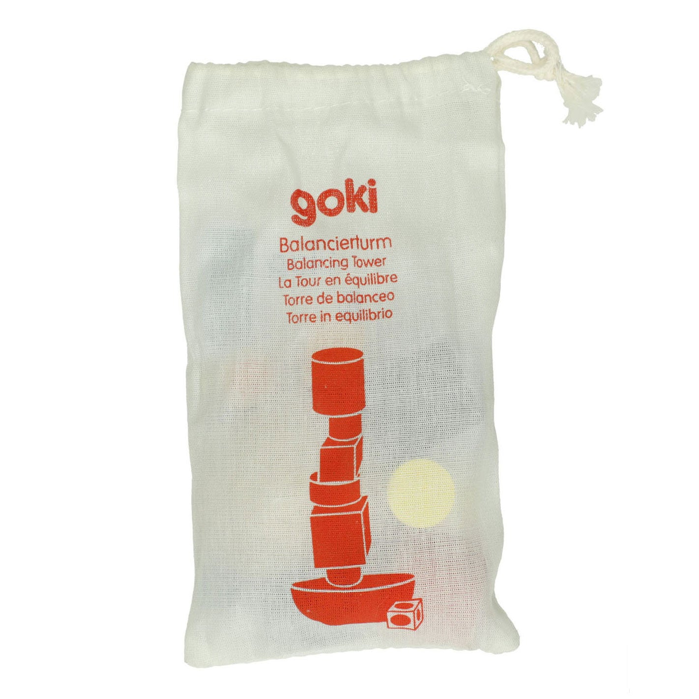 Goki balansspel in zak