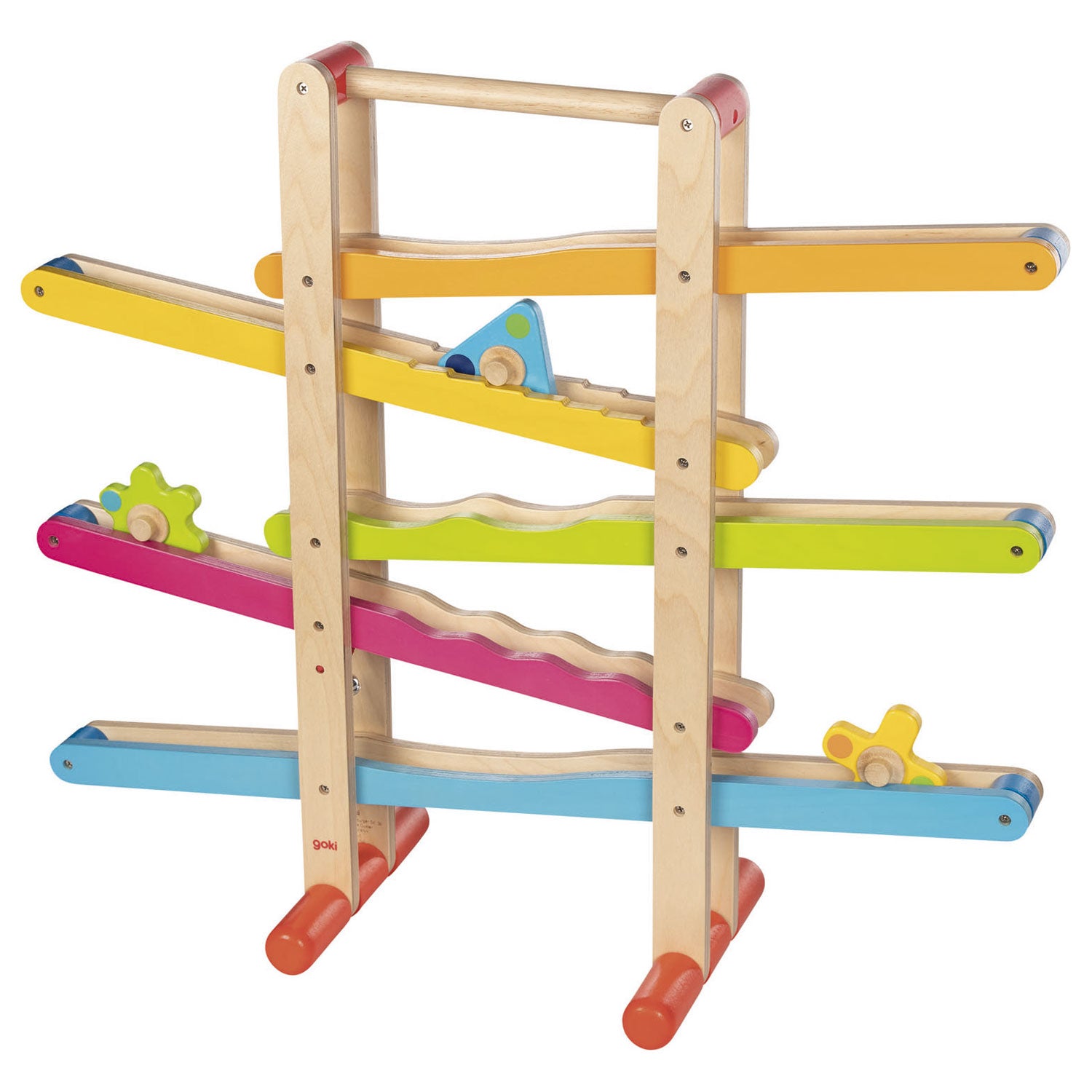 Goki Holzkugelbahn mit Figuren