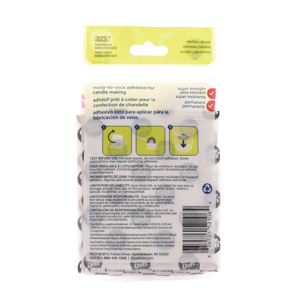Glue dots • candle dots 16mm