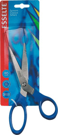 Esselte schaar - roestvrij staal - 18,5 cm - blauw