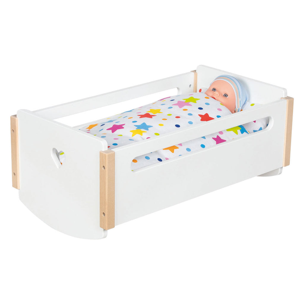 Goki houten poppenwiegje