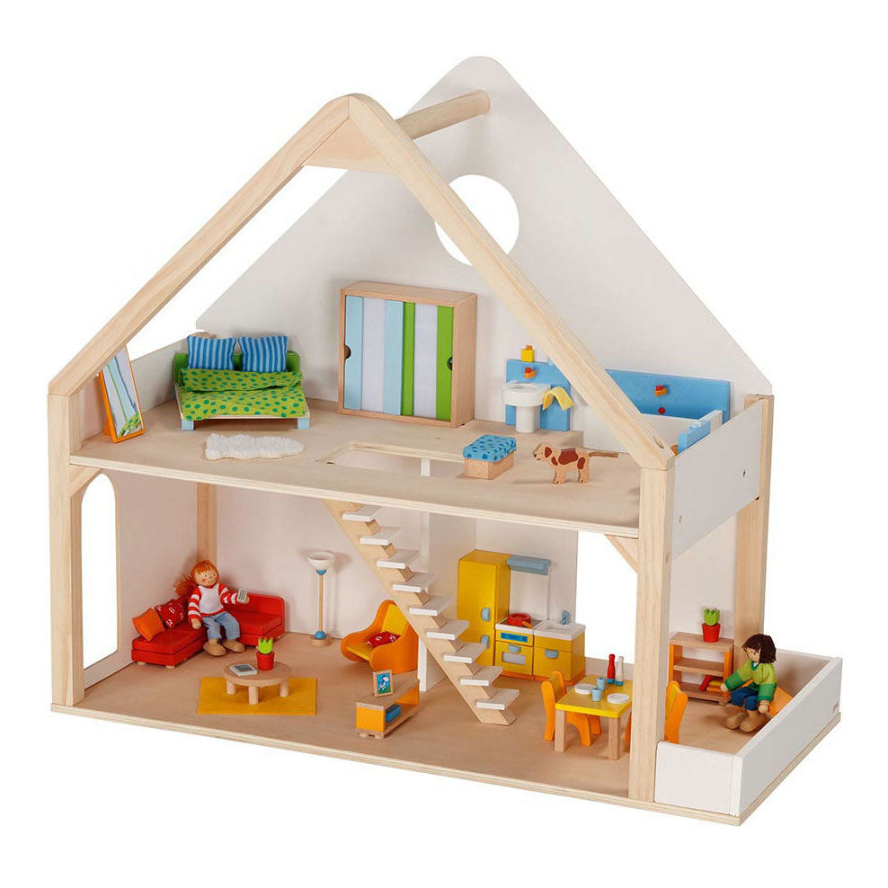 Goki Holzpuppenhaus mit 2 Stockworks