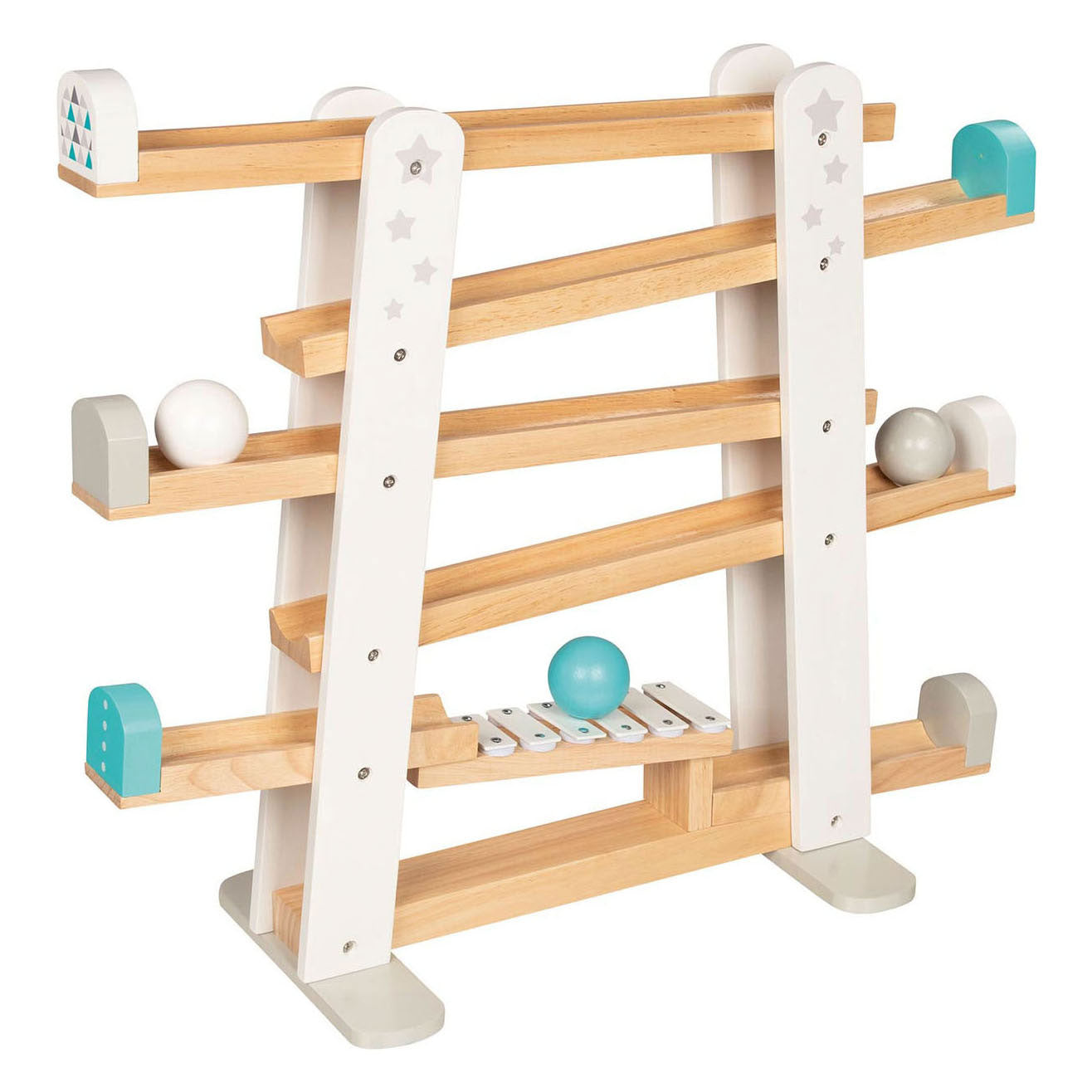 Goki Kugelbahn aus Holz mit Xylophon