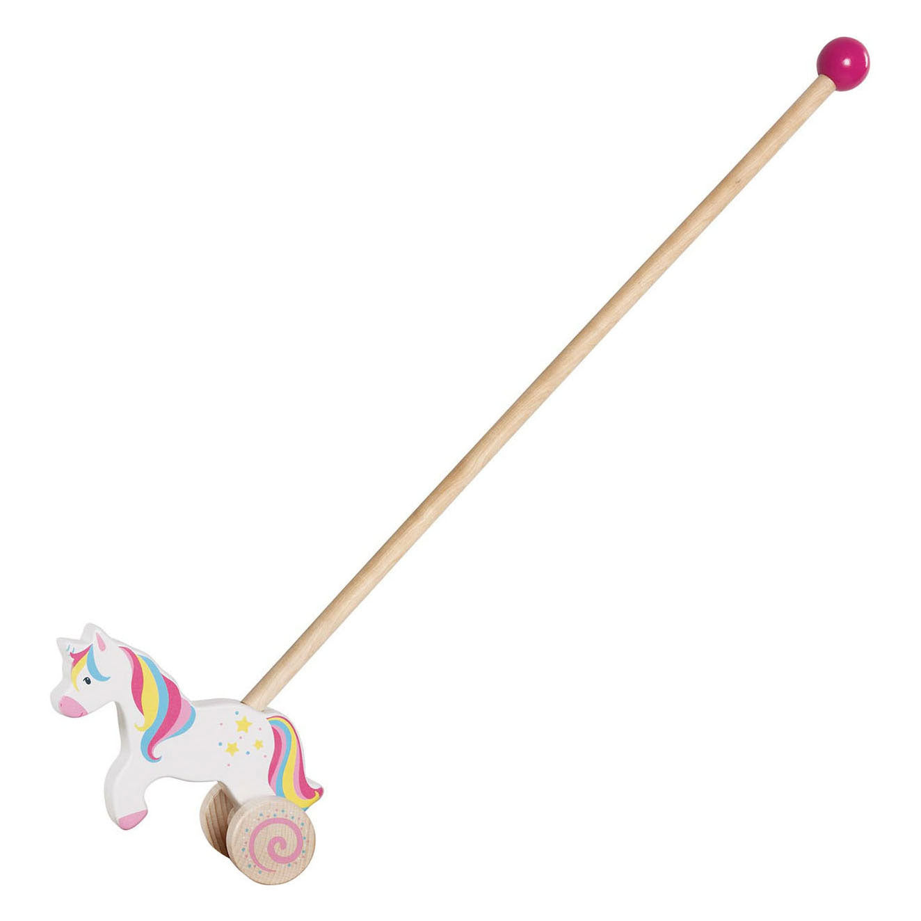 Goki Holz-Schiebefigur Einhorn