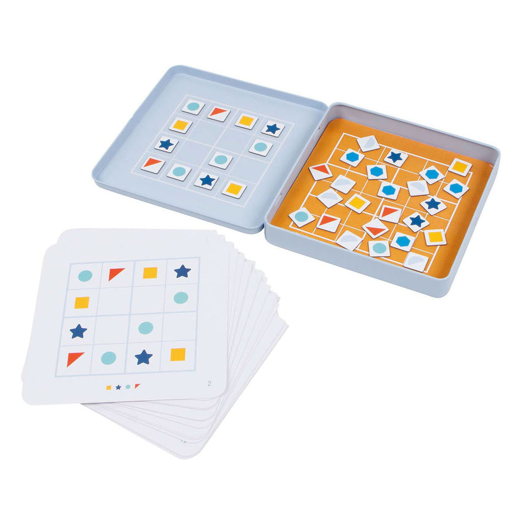 Goki houten sudoku bordspel, 51dlg.