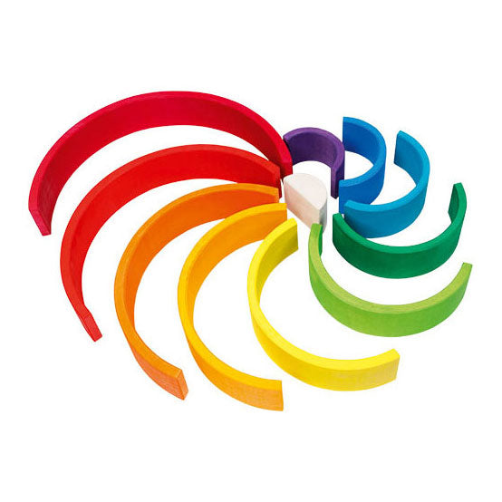 Goki Regenbogen-Bausteine, 11-teilig.