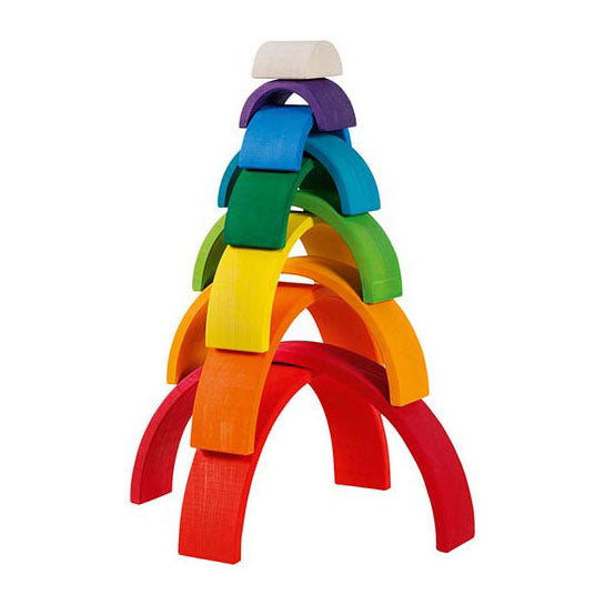 Goki Regenbogen-Bausteine, 11-teilig.