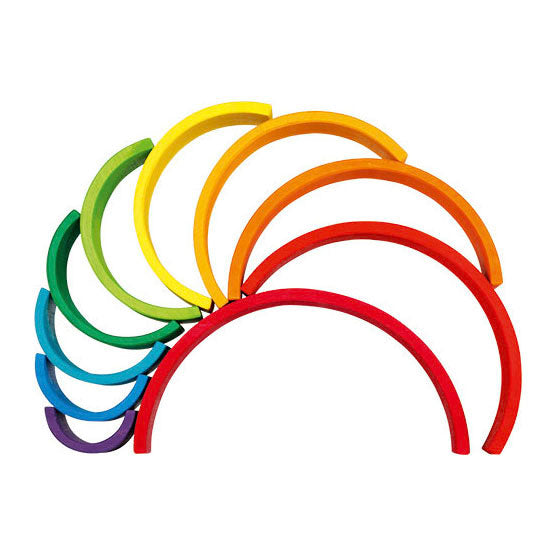 Goki Regenbogen-Bausteine, 11-teilig.