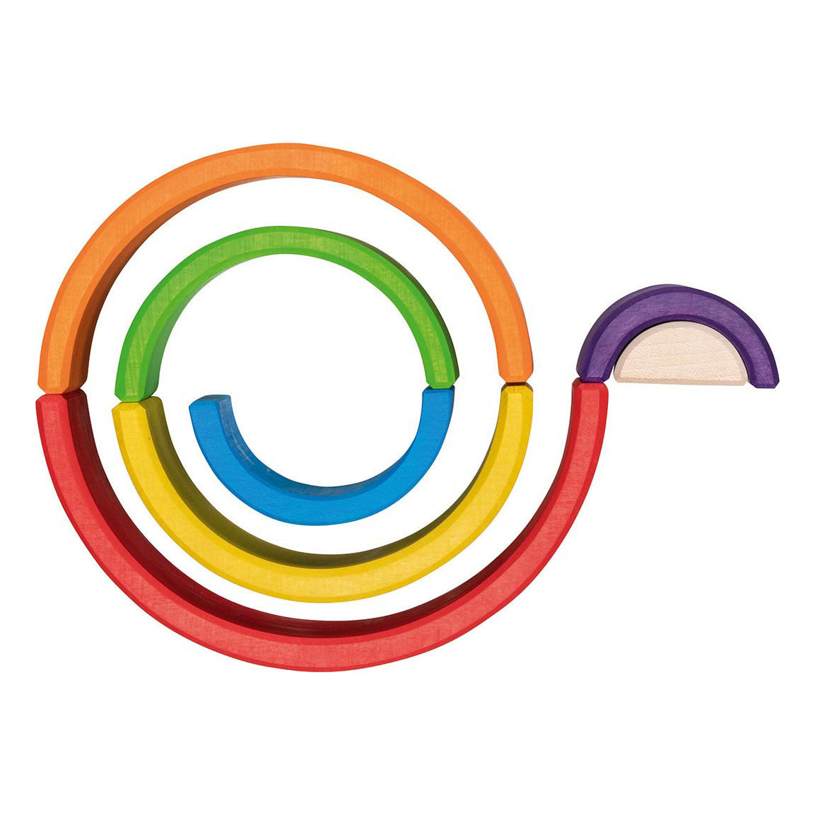 Goki Holzbausteine ​​Regenbogen, 5 Stück.