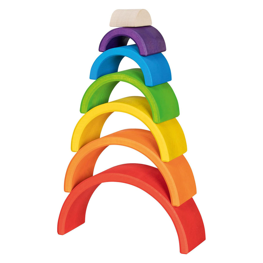 Goki Holzbausteine ​​Regenbogen, 5 Stück.