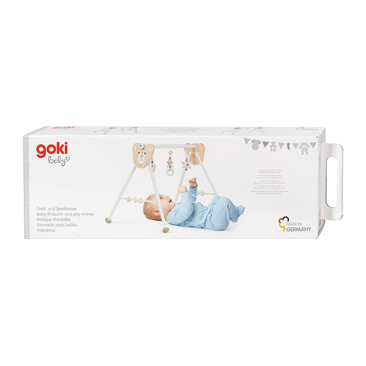 Goki Baby-Spielbär aus Holz