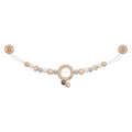Goki houten wandelwagenketting ster grijs met clips