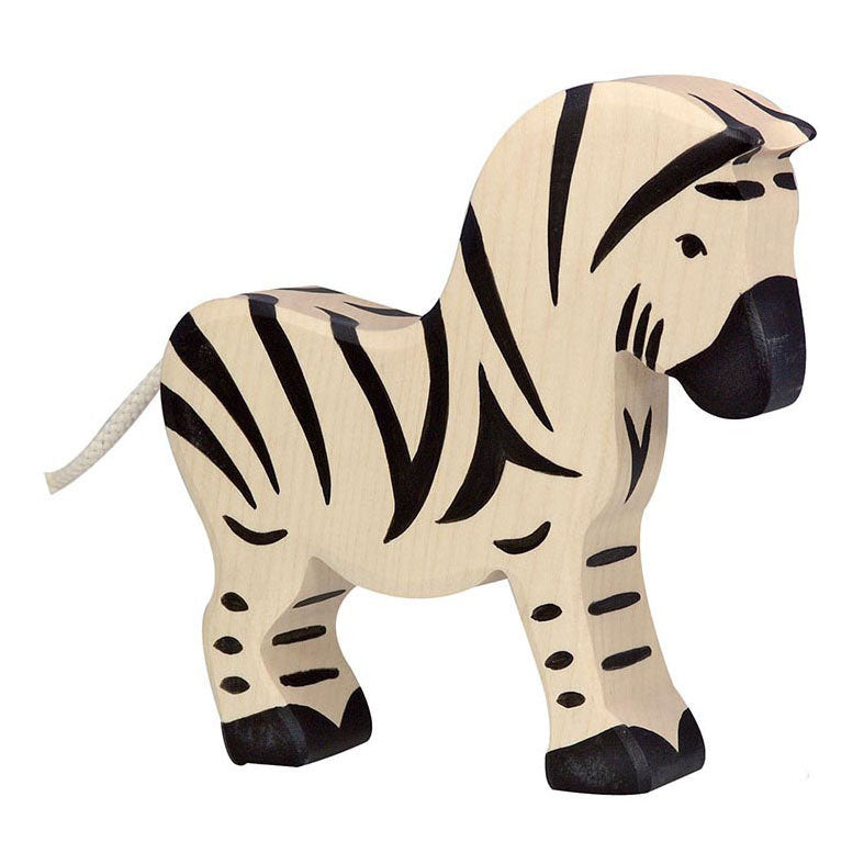 Holztiger hölzernes Zebra