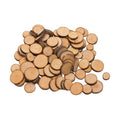 Goki houten takkenschijfjes knutselmateriaal, 100st.