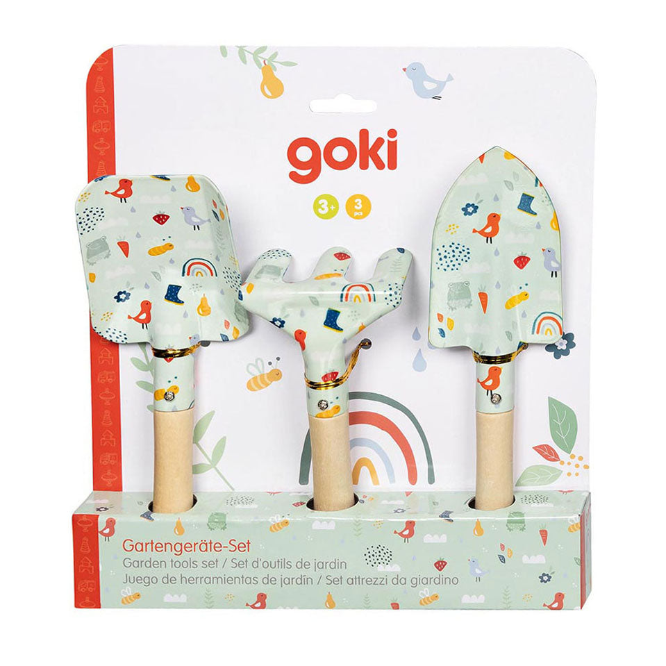 Goki Gartengeräte Frühling, 3dlg.