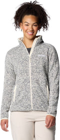 Columbia sweater weather™ full zip ii dames outdoortrui - chalk heather