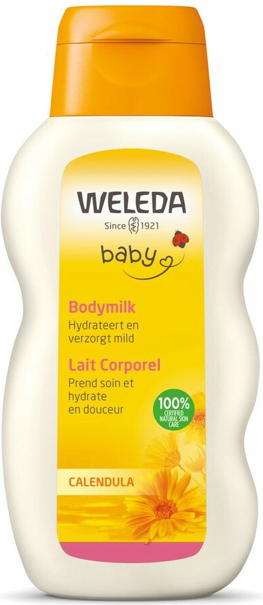 Weleda baby bodymilk - calendula kamille - 100% natuurlijke ingrediënten - 200ml