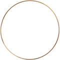 Creativ company metalen draadring goud, 20cm
