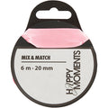 Creativ Company Satinband hellrot, 15 m