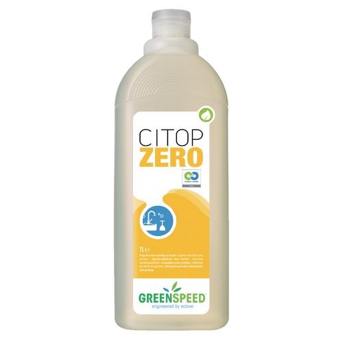 Afwasmiddel greenspeed cito zero vloeibaar 1l geel