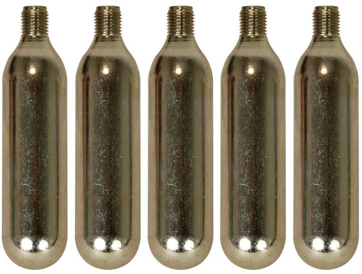 Dresco co2- cartridge brandless met draad - 5 stuks à 16 gram