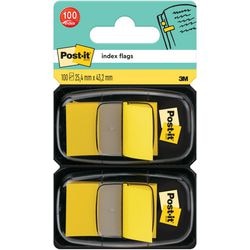 Post-it indextabs 3m 6802yel medium geel