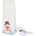 Creativ company papieren zak met kerst motief, 100st.