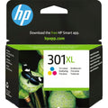 Inktcartridge hp ch56e nr. 301xl 3kleuren