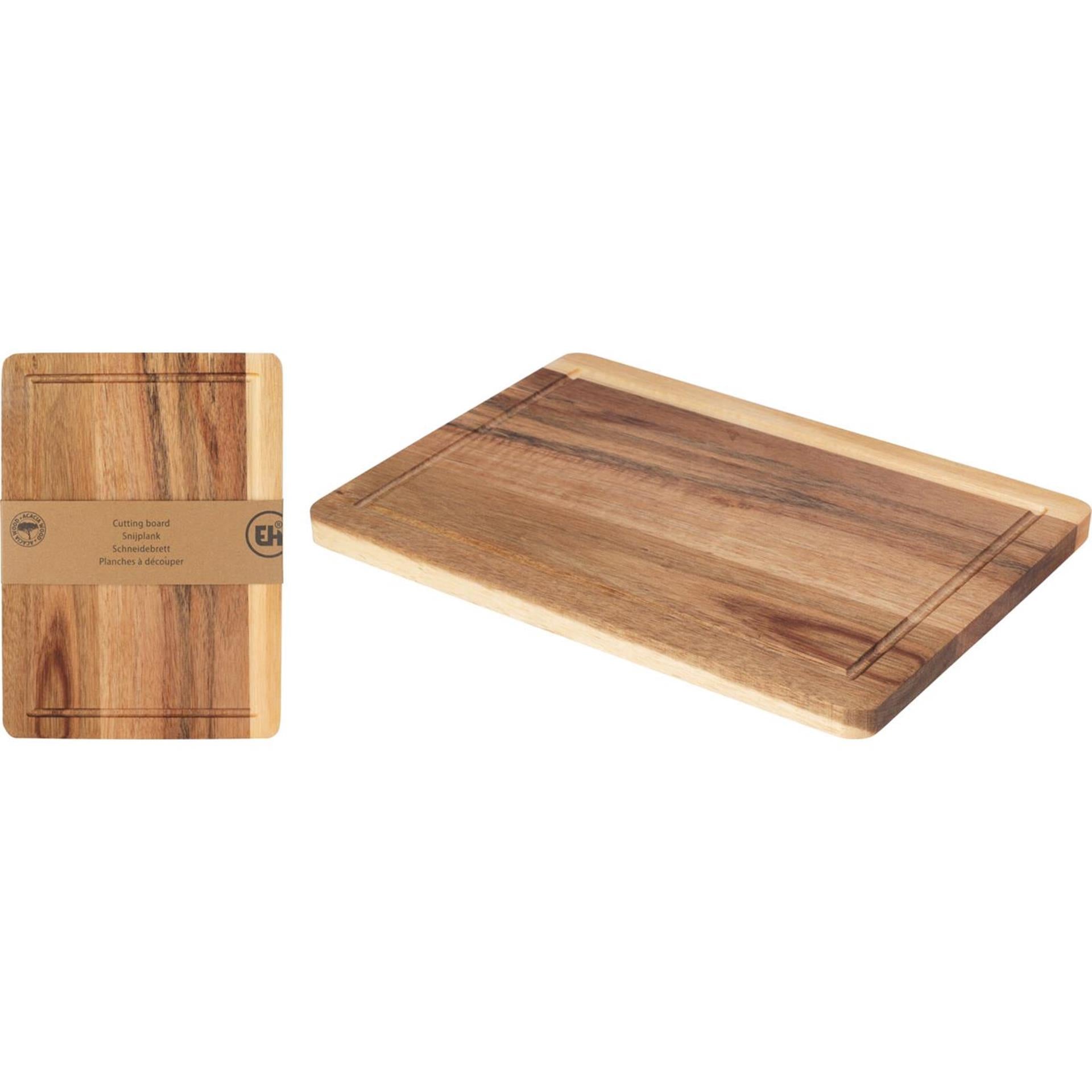 Excellent houseware snijplank acacia 28,2x20cm
