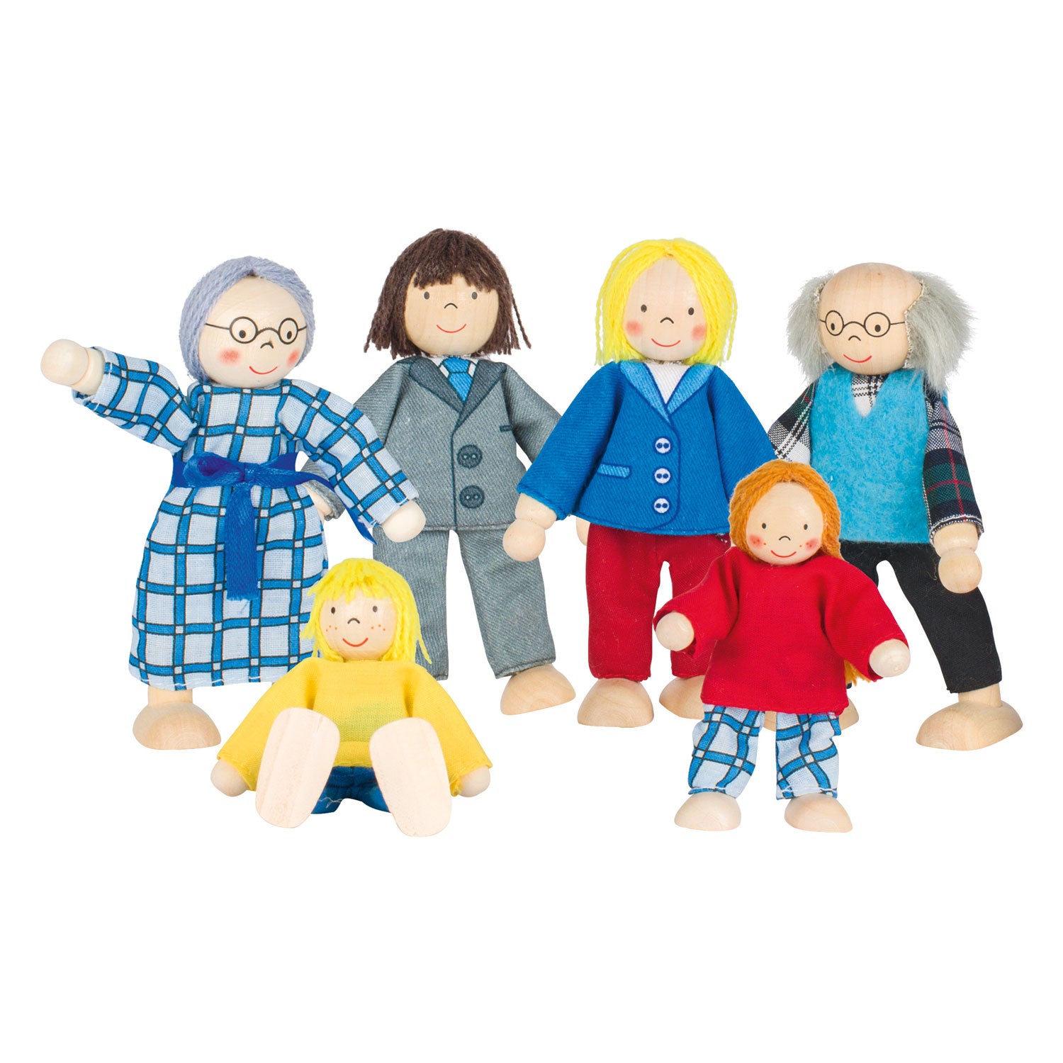 Goki Puppenhausstadt Familie