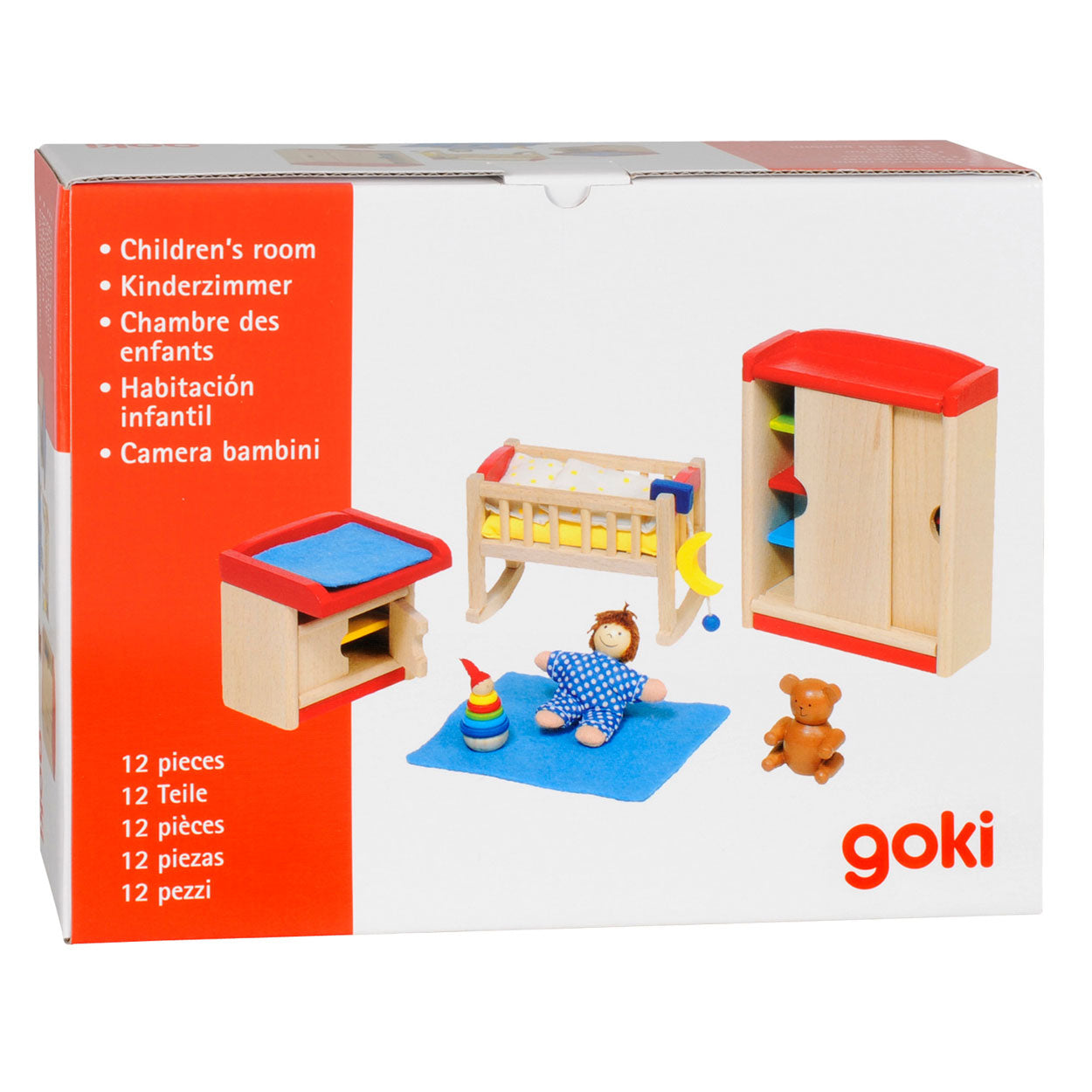 Goki-Babyzimmer für Puppenhaus