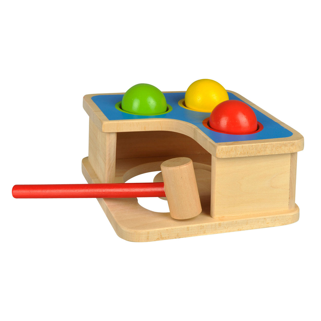 Goki houten hamerbank met bal