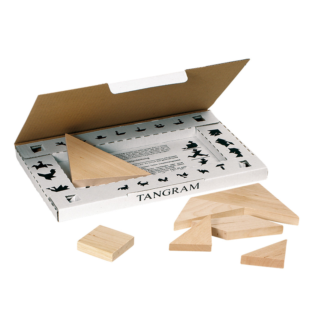 Goki Holz-Tangram, 7-teilig.