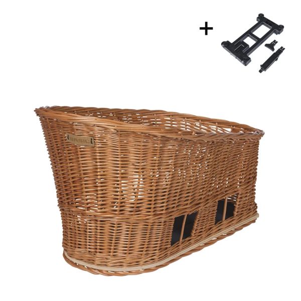 Hundekorb Basil Pasje MIK 38 Liter 41 x 27 x 27 cm - natur