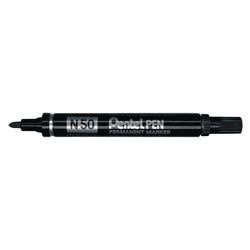 Pentel merkstift pen n50 zwart (1 stuk)
