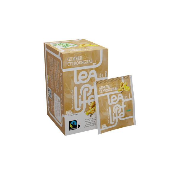 Tea of life ginger lemongrass infusion (100x1,25gr)