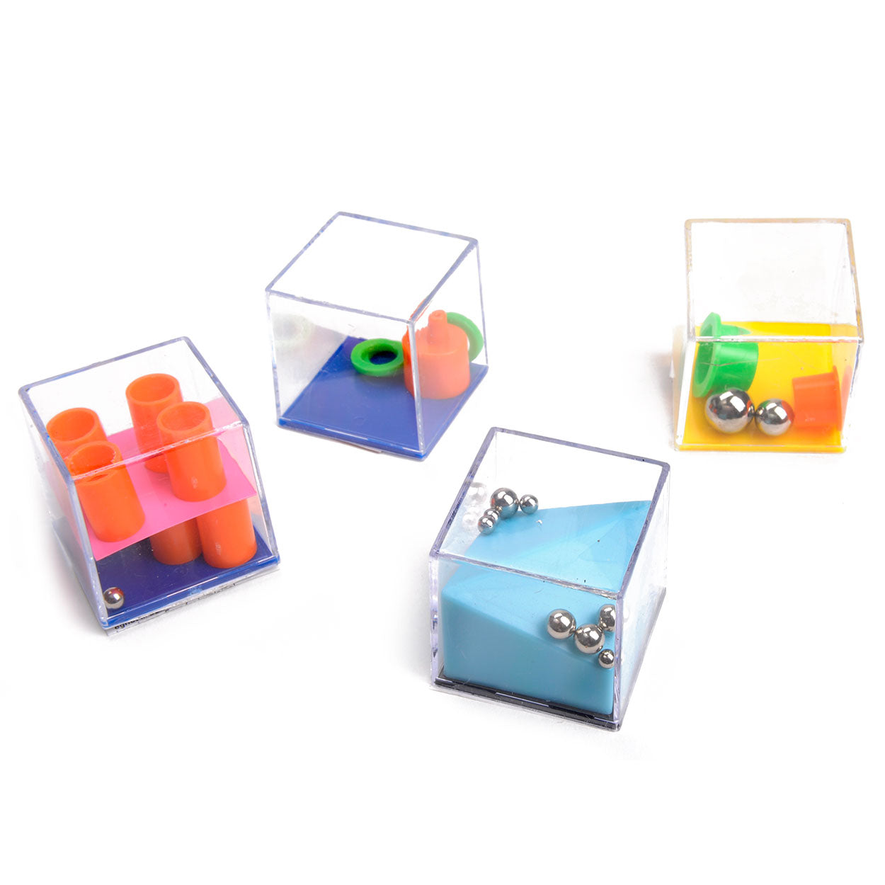 Duckiez geduldspel kubus 4 cm 24 assorti | 24 stuks