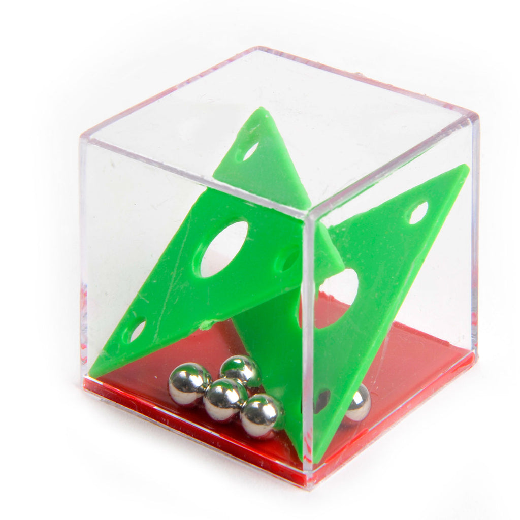 Duckiez geduldspel kubus 4 cm 24 assorti | 24 stuks